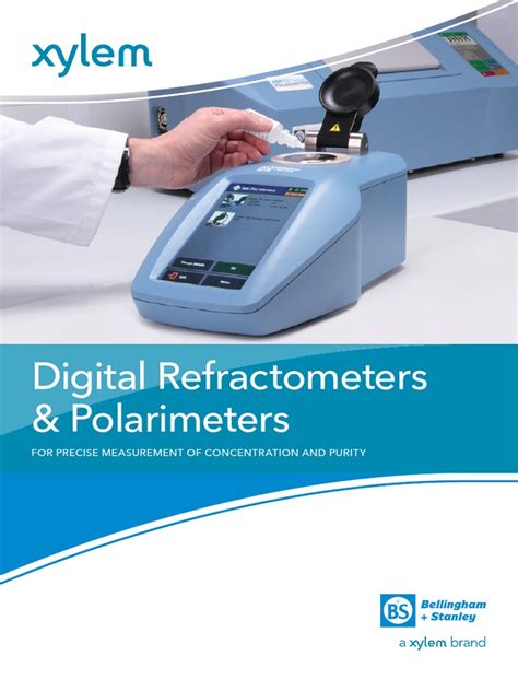 refractometer concentration linear curve|purity and concentration refractometer.